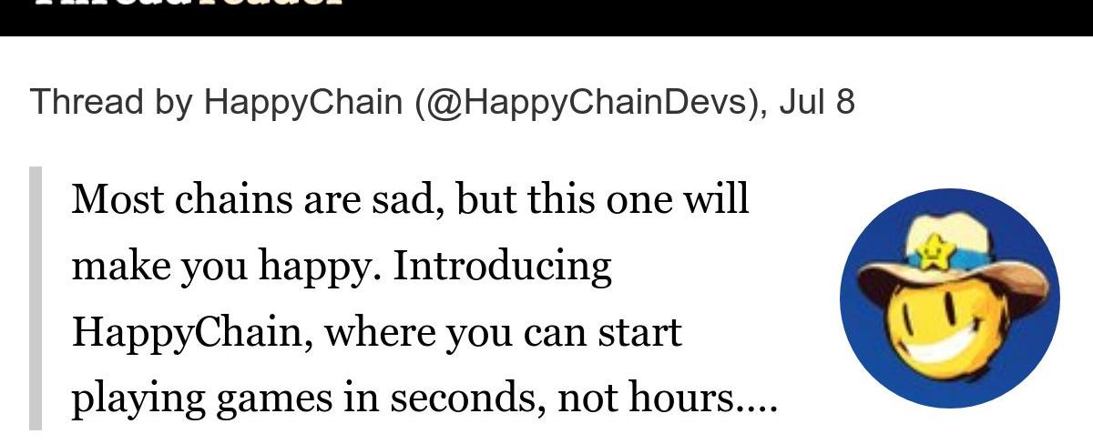 HappyChain - Révolution des Jeux