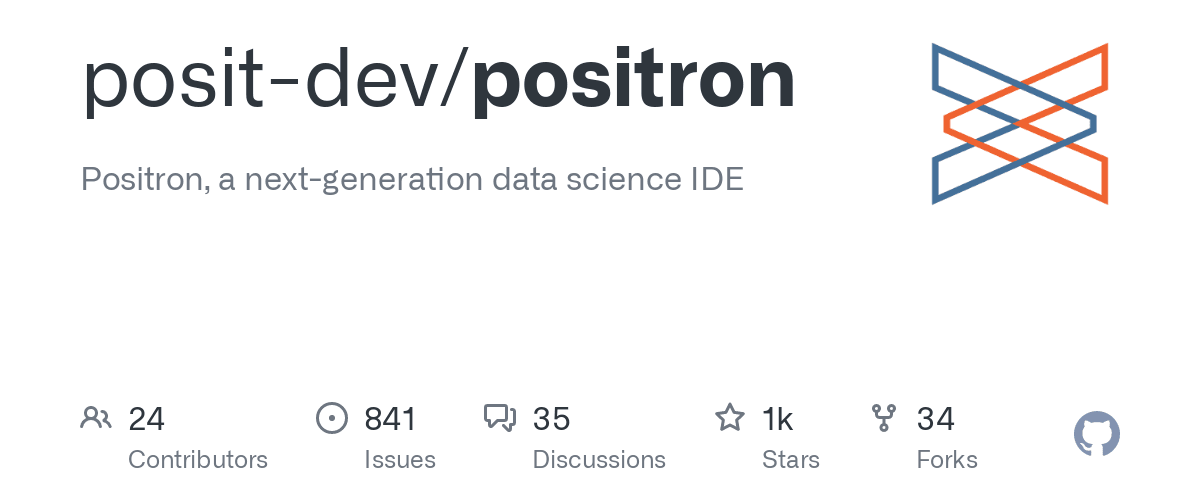 Positron (Dépôt GitHub)