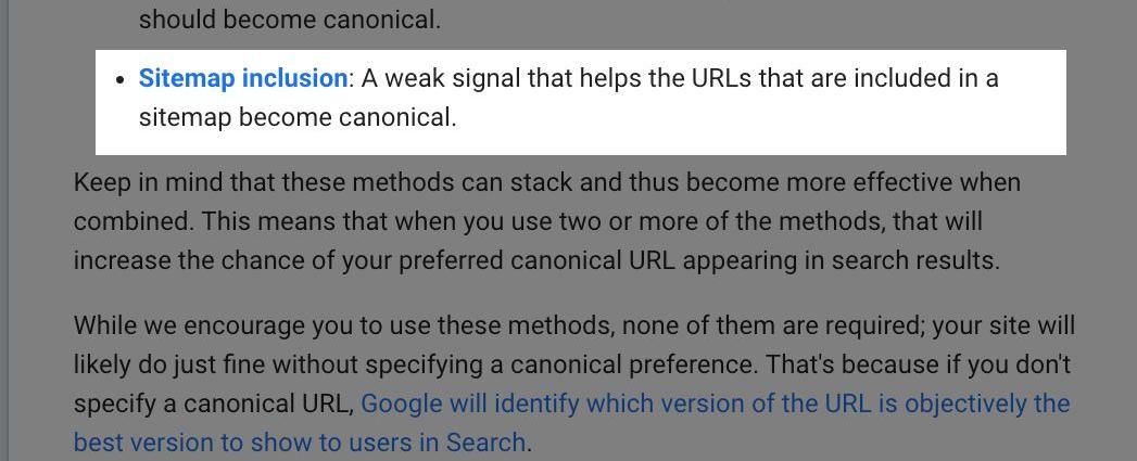 Conseil SEO technique - Google traite votre sitemap xml comme un signal canonique