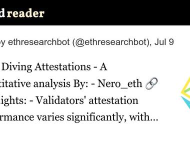 Analyse des Attestations Ethereum